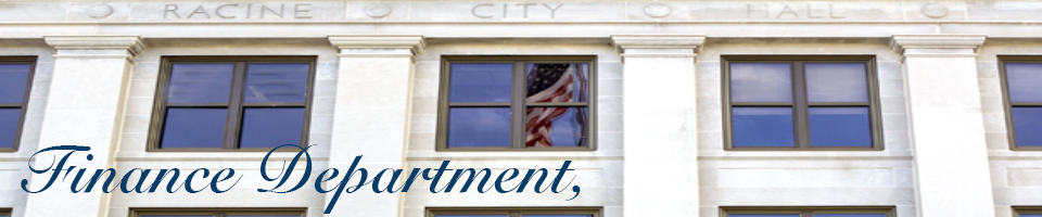 Finance Dept Header Image